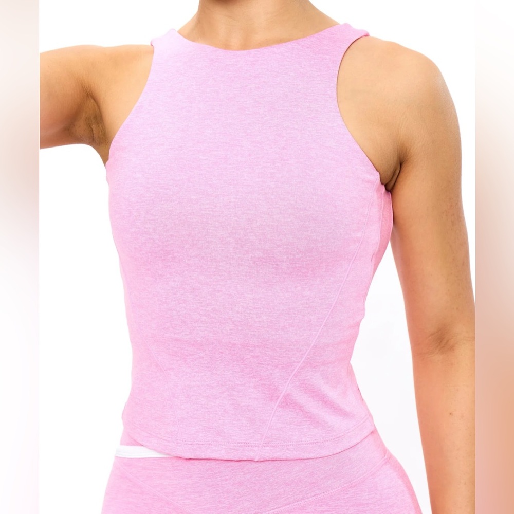 Buffbunny Dream Heather Tank - Pink Sugar